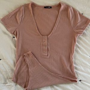 Bodysuit - Light pink (blush)